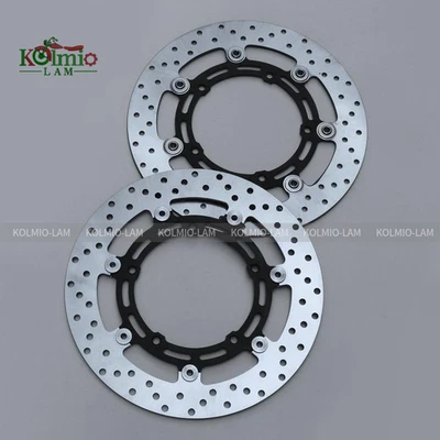 Rotor de disco de freno flotante delantero apto para motocicleta YZF R3 R25 MT03 MT25 YZF-R3 Foto 1 de 4