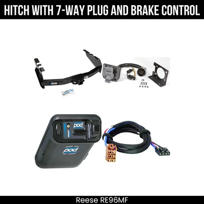 Hitch Tow PKG+ Brake Control For 99-06 Silverado Sierra 1500 HD 2500LD Classic - Image 1 of 4