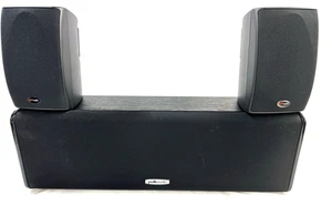 Polk Audio CS10 Black Center Channel Speaker with (2) RM6751 Satellites TESTED! - Picture 1 of 9