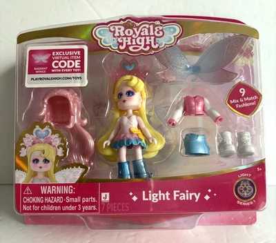 Royale High Nuevo en Paquete Light Fairy Serie 1 Código Virtual Jazwares Foto 1 de 4