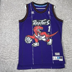 Adidas Tracy McGrady Toronto Raptors maglia uomo grande HWC throwback basket - Foto 1 di 9