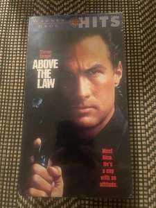Above The Law Steven Segal VHS Tape Action Movie 1998 New Factory SEALED - Picture 1 of 2