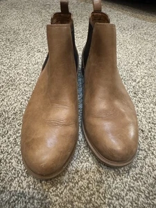 Clarks Damen-Chelsea-Stiefeletten braun Leder Größe US 7 - Bild 1 von 7