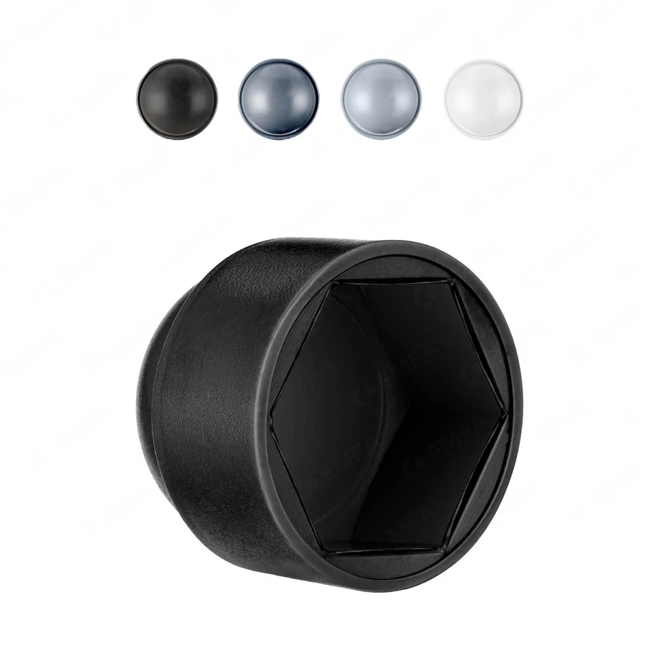 Cache ecrou dimensions M5-M30 pour clé de 8-46 mm cache-vis cache boulon noir - Bild 1 von 4