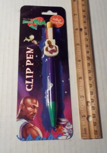 Vintage 1996 Space Pen Looney Tunes Michael Jordan New Sealed NBA Basketball - Picture 1 of 6