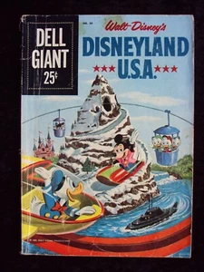 DELL GIANT COMICS WALT DISNEY'S DISNEYLAND USA #30 - Picture 1 of 2