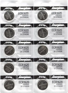 Reloj Energizer 1620 Baterías CR1620 CR 1620 3V Batería de litio 0% HG 10 piezas - Imagen 1 de 1