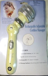 Vintage Walgreens Vibrator Massager adjustable + 2 speeds rechargeable w AC Cord - Picture 1 of 6
