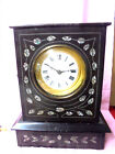 RARE 1870 Swiss Morez Blind Man's Clock--Strikes & Repeats Again 3 Minutes Later