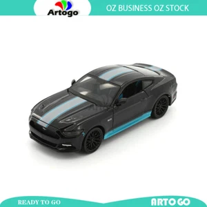 A/Line Design 2015 Ford Mustang GT Black scale 1:24 model car diecast toy car - Picture 1 of 4