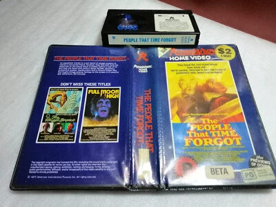 THE PEOPLE THAT TIME FORGOT (1977) - Roadshow Beta 1st Issue - Sci-Fi ADVENTURE - Image 1 of 2