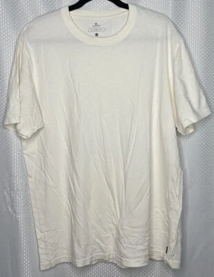 CAMISETA RIP CURL HOMBRE CUELLO REDONDO MANGA CORTA CALCE RELAJADO MARFIL TALLA XL Foto 1 de 4