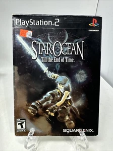 Star Ocean: Till the End of Time (PS2) Black Label Complete w/ Slip Cover Box - Picture 1 of 12