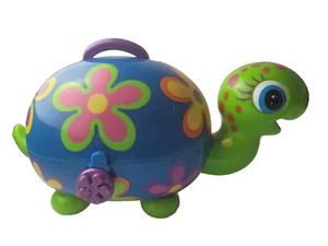 Seltene Vintage Lisa Frank Peekaboo Schildkröte Caboodle Organizer Etui Sammlerstück Retro80er - Bild 1 von 22
