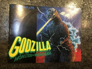 GODZILLA ORIGINAL INSTRUCTION MANUAL GAME BOOK NINTENDO NES HQ - Picture 1 of 1