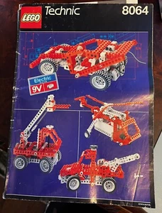 LEGO 8064 TECHNIC Instruction Manual ONLY Universal Motor Set Vintage 1990 - Picture 1 of 5