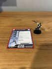 Han Solo Scoundrel Star Wars Miniatures Wotc - With Card