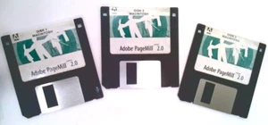 ✅ Adobe~PageMill 2.0~3.5 Discs~Software~for Macintosh~1996 - Picture 1 of 9
