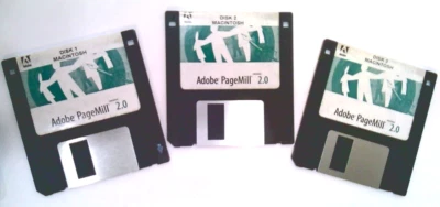 ✅ Adobe~PageMill 2.0~3.5 Discs~Software~for Macintosh~1996 - Image 1 of 4