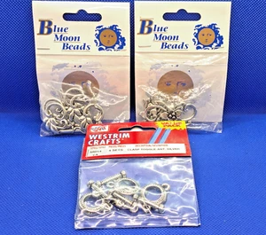 Lot of 12 Clasp & Toggle Sets Westrim Crafts (4) / Blue Moon Beads (8) Jewelry - Picture 1 of 21