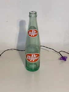 Dr. Pfefferflasche 10 FL OZ grünes Glas Anfang 1970 guter Zustand Vintage - Bild 1 von 8