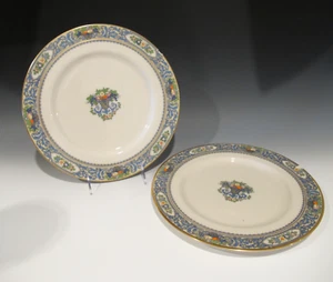 (2) Lenox Autumn Dinner Plates (chipped) - Picture 1 of 7