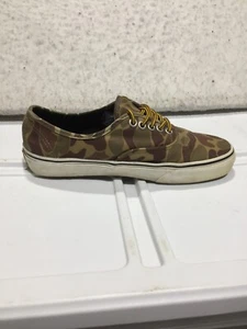 Vans Sneakers Womens 8.5 Mens 7 Green Camouflage Lace Up - Picture 1 of 7