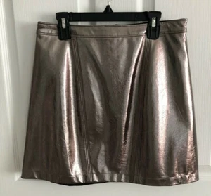Abercrombie & Fitch Womens Vegan Leather Skirt Size S - Picture 1 of 2