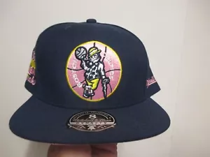 Boston Celtics ""Mitchell & Ness"" (finali nba 1986) cappello aderente (8) classico marino - Foto 1 di 7