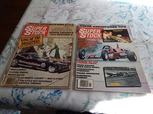 Vintage Super Stock Magazine Lot Of 2 Issue April And Nov. 1978 - Picture 1 of 4