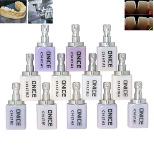 5PCS HT/LT C14 Dental Glass Ceramic Lithium Dislicate Blocks CEREC Emax CAD CAM - Picture 1 of 88