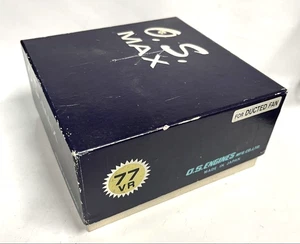 O.S. MAX-77VR-DF ABC 12.74cc 2 cycle glow engine for ducted fan, new f/s - Picture 1 of 3