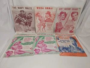 Lot of 6 Vintage - Esther Williams Movies Sheet Music - Picture 1 of 9