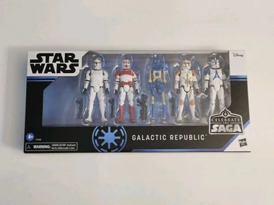 JUEGO DE FIGURAS CLON HASBRO STAR WARS 2020 CELEBRAR LA SAGA REPÚBLICA GALÁCTICA Foto 1 de 4