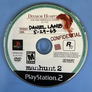 Manhunt 2 - (Sony PlayStation 2 PS2) GAME DISC ONLY - TESTED - Picture 1 of 2