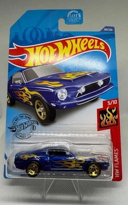 Error de fábrica Hot Wheels - ’68 Shelby GT500 (serie HW Flames) Foto 1 de 4