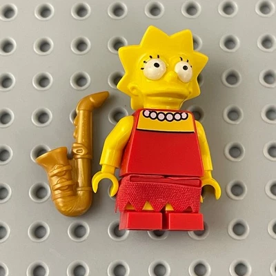 LEGO Lisa Simpson, The Simpsons минифигурка ТВ-шоу саксофон - Изображение 1 из 4