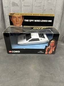 Corgi 65002; James Bond Lotus Esprit, The Spy Who Loved Me; Boxed, Brand New - Picture 1 of 8
