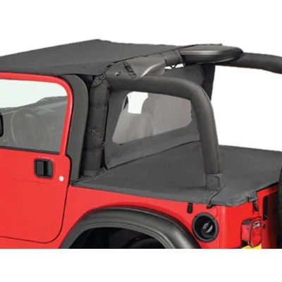 Tonneau Deck Cover, Bikini Top & Windbreaker Summer Kit for 97-06 Jeep Wrangler - Image 1 of 4