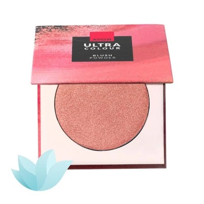Avon Blush in Natural Flush | Pressed Powder Blusher | Ultra Colour Blush - Image 1 of 4