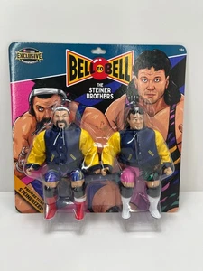 WCW WWF Steiner Brothers Retro Superstars Bell to Bell Exclusive Figure 2-PK 6" - Foto 1 di 10