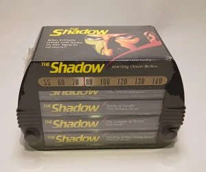 The Shadow Vintage Radio Gems Box Set of 4 Cassettes Starring Orson Wells NEW - Foto 1 di 4