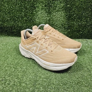 New Balance Fresh Foam x 1080v13 Tan Athletic Running Sneakers Womens Size 9 - Picture 1 of 9