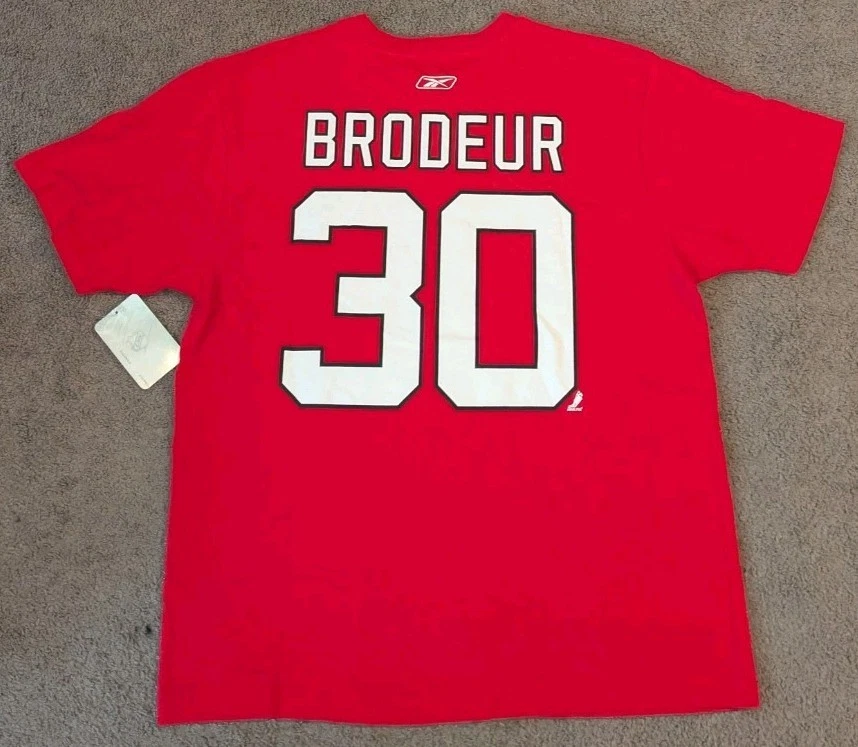 Nuevo con etiquetas Reebok NHL Nueva Jersey Devils Martin Brodeur Camiseta Jersey Para hombres 2XL Foto 1 de 4