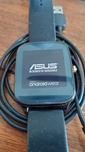 ASUS ZenWatch 2 WI501Q 45mm Smartwatch 4GB Black Band – Pre-Owned - Picture 1 of 6