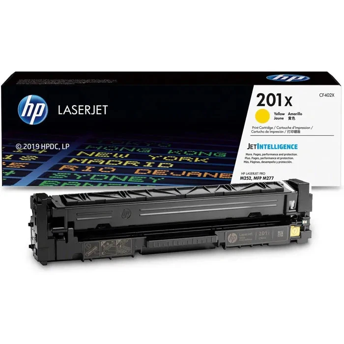 Original HP 201X / CF402X Toner LaserJet Pro M252DN M252DW MFP M277DW MFP M277 - Bild 1 von 1