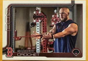 GARRETT CROCHET Rookie Golden Mirror SPP! 2025 Topps Series 2 RED SOX! #419 - Picture 1 of 2