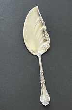 Rare LILY 1902 WHITING STERLING 9.25” in - Cake / Fish SPOON Server No monogram