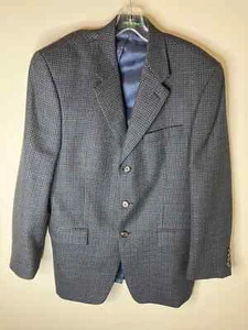 Vintage Ralph Lauren Lambswool Blazer Men Size 40R 3 Button Made in Canada - Picture 1 of 6