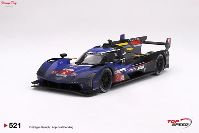 TSM Cadillac V-SERIES.R #2 2023 Le Mans 24hrs 3rd Post-Race Weathered 1/18 - Image 1 of 4